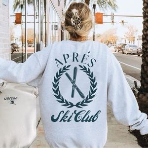 Après Ski Club Gray Sweatshirt
